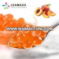 Hot-selling Peach Popping Boba for Taiwan Bubble Tea from Milk Tea Supplies Wholesale